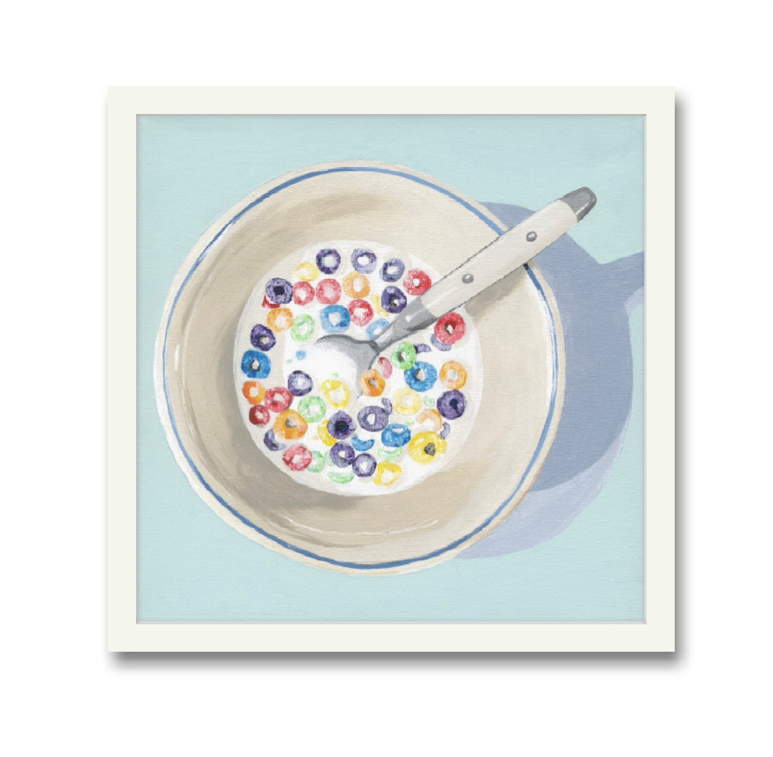 Set of 3 Cereal Art Prints