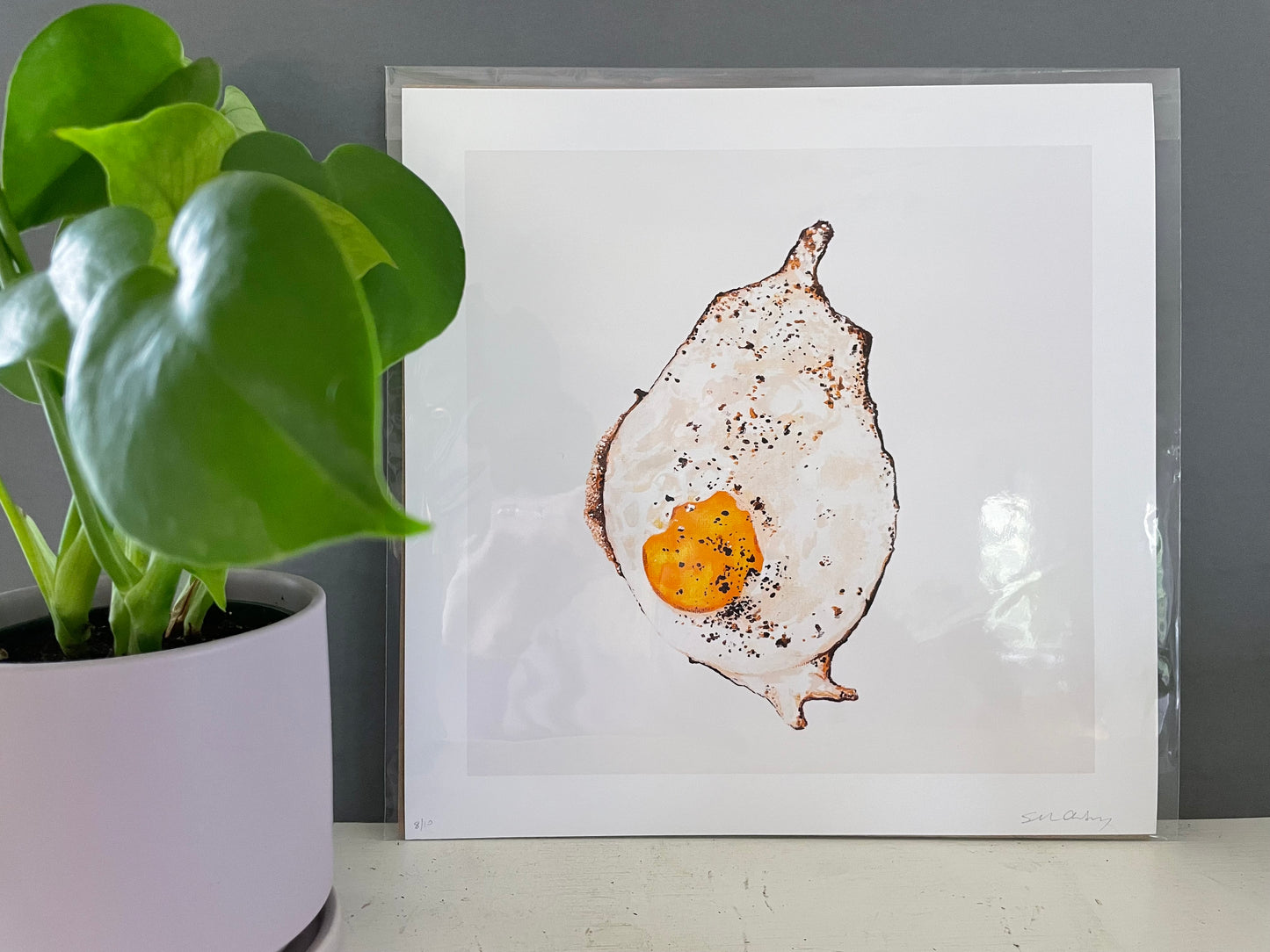 Fried Egg - Modern Art Print