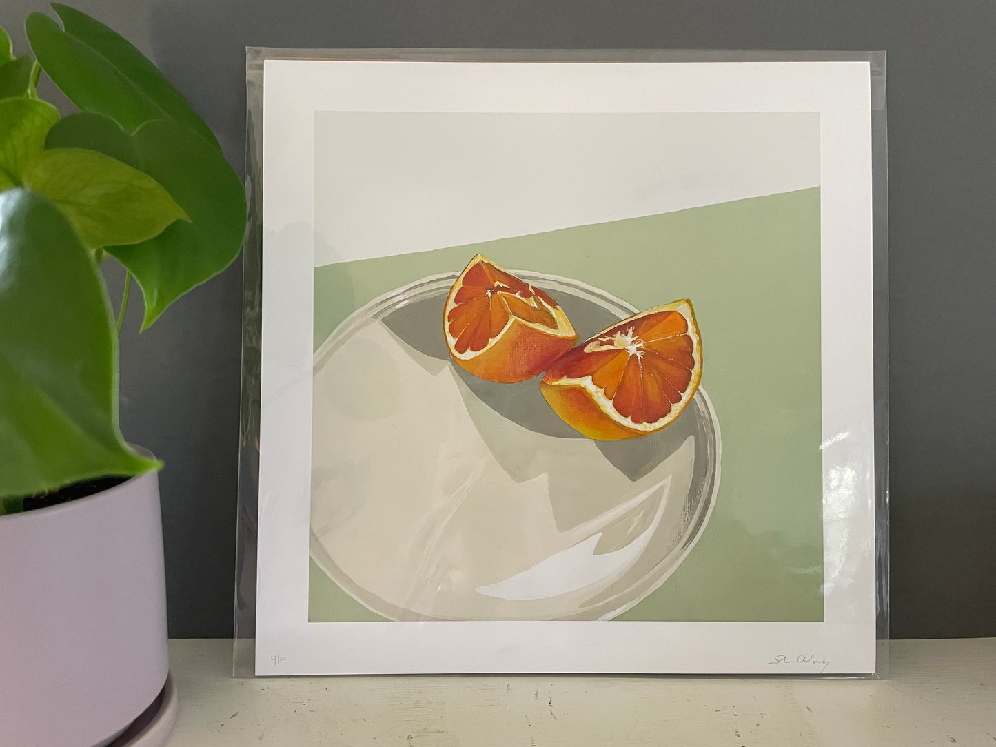 Citrus Slices - Modern Art Print