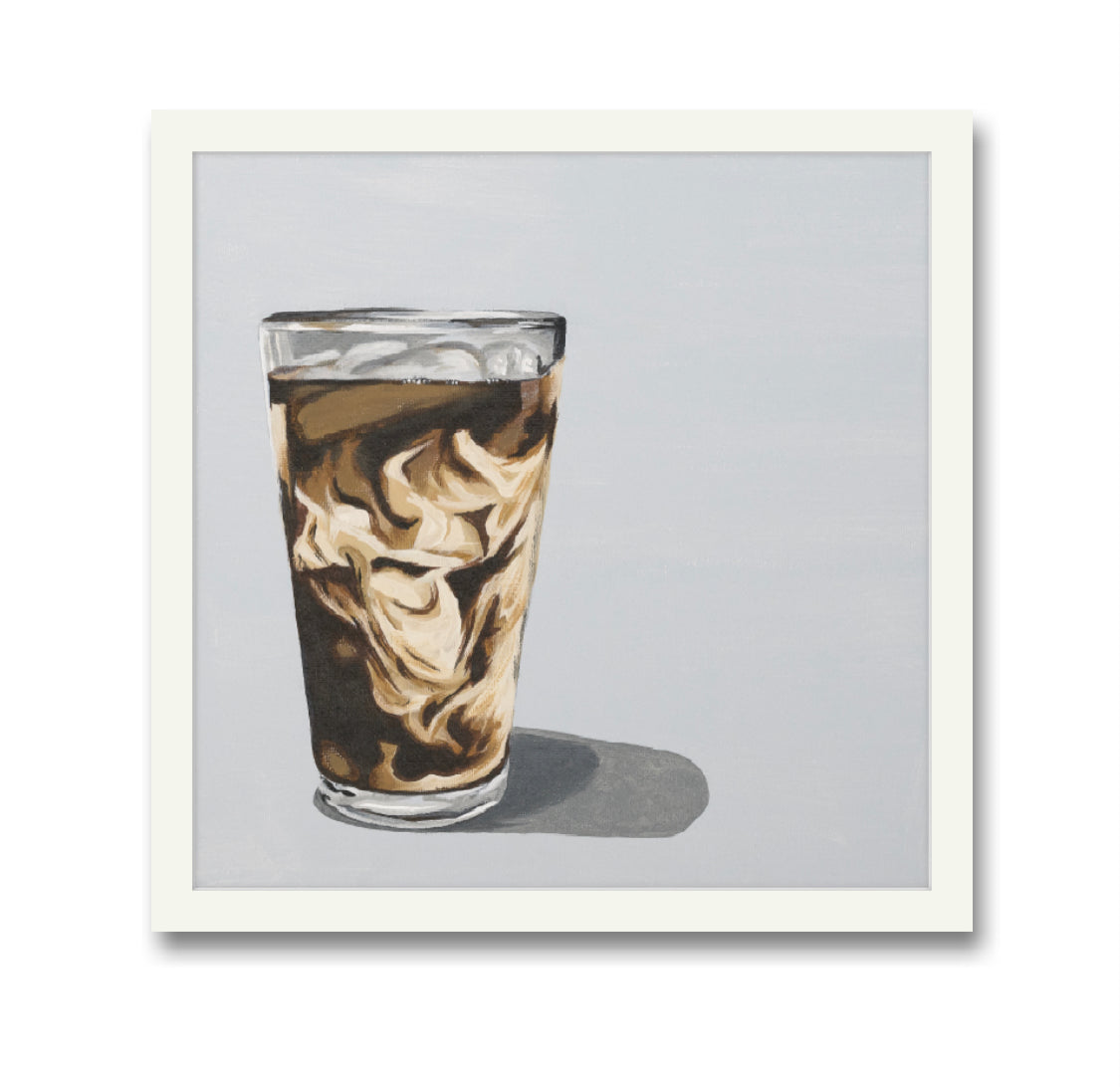 Iced Coffee - Modern Art Print