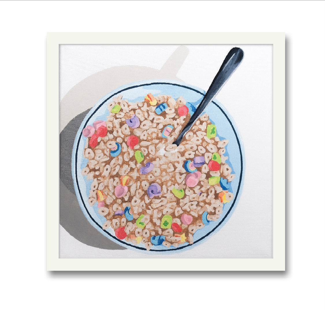 Set of 3 Cereal Art Prints