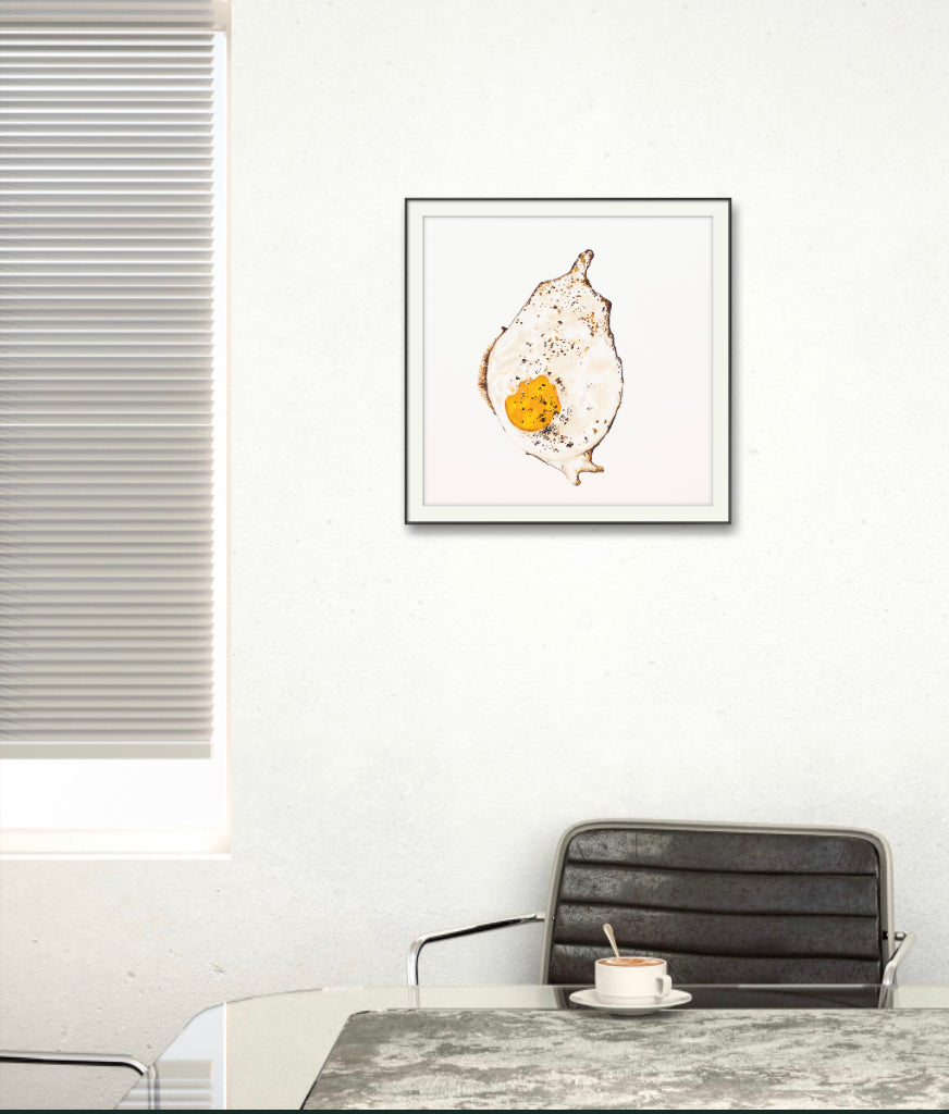 Fried Egg - Modern Art Print