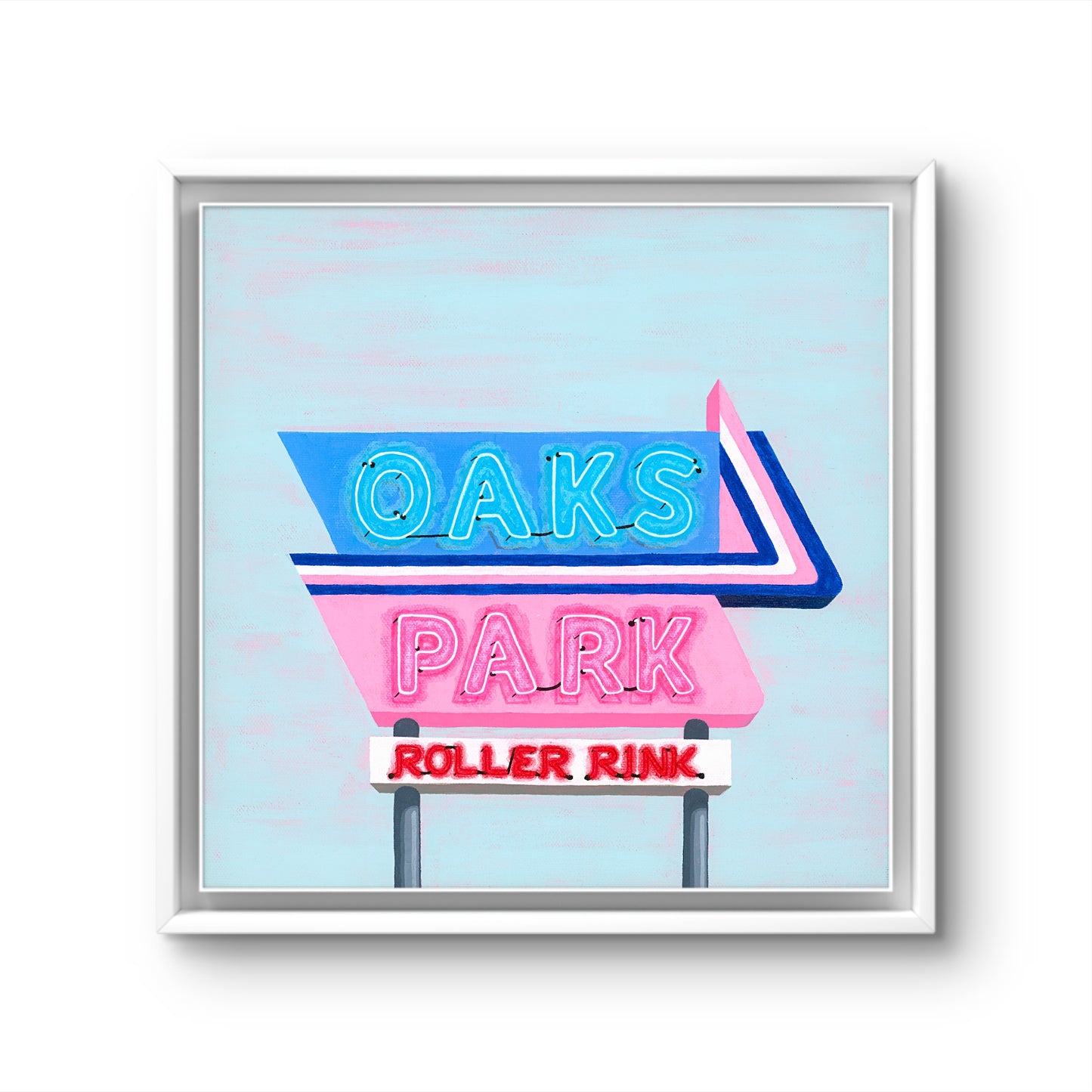 Oaks Park Neon - Limited Edition Fine Art Prints