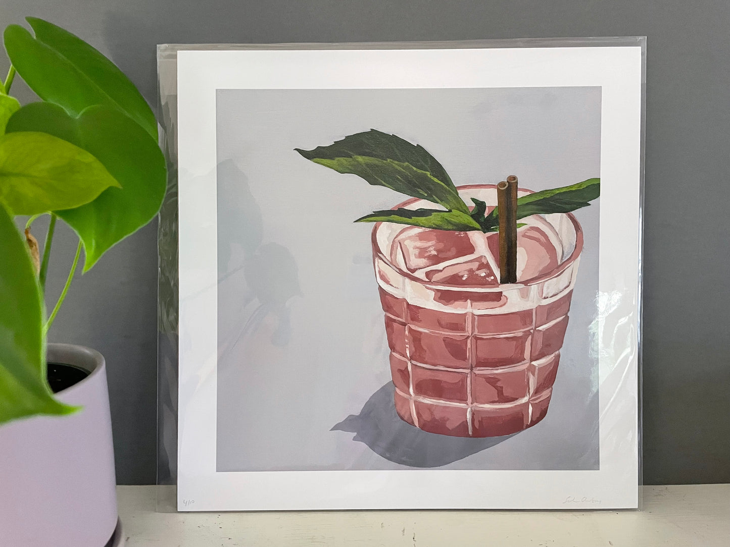 Summer Cocktail - Modern Art Print