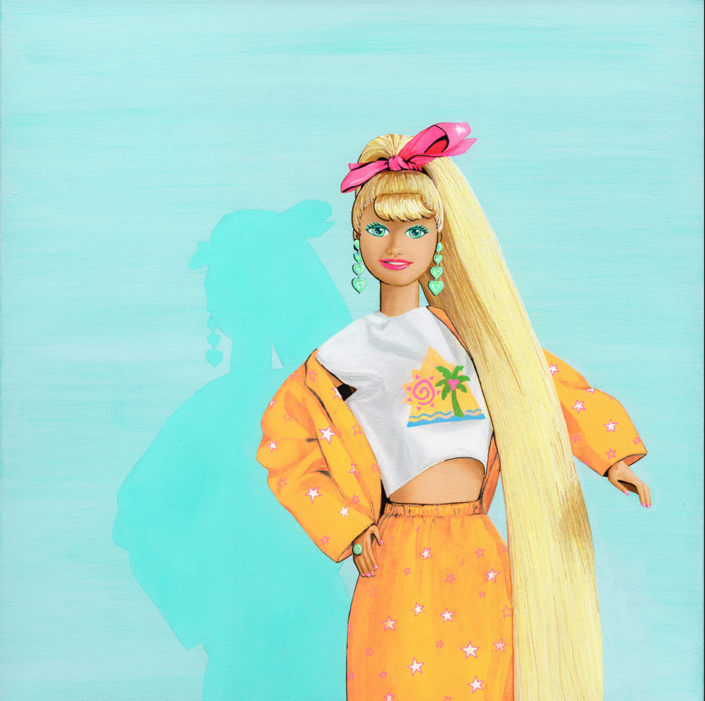 Life in Plastic - Modern Art Print