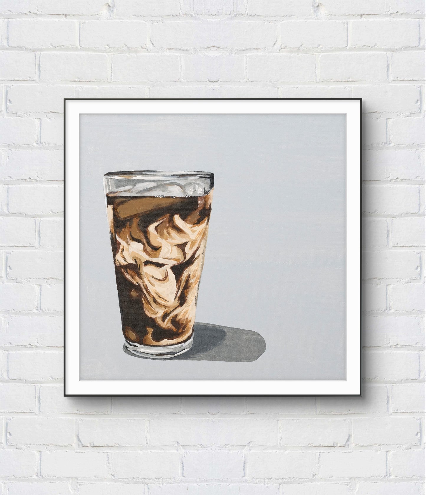 Iced Coffee - Modern Pop Art Print