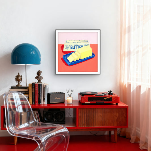 Butter - Contemporary Pop Art Print
