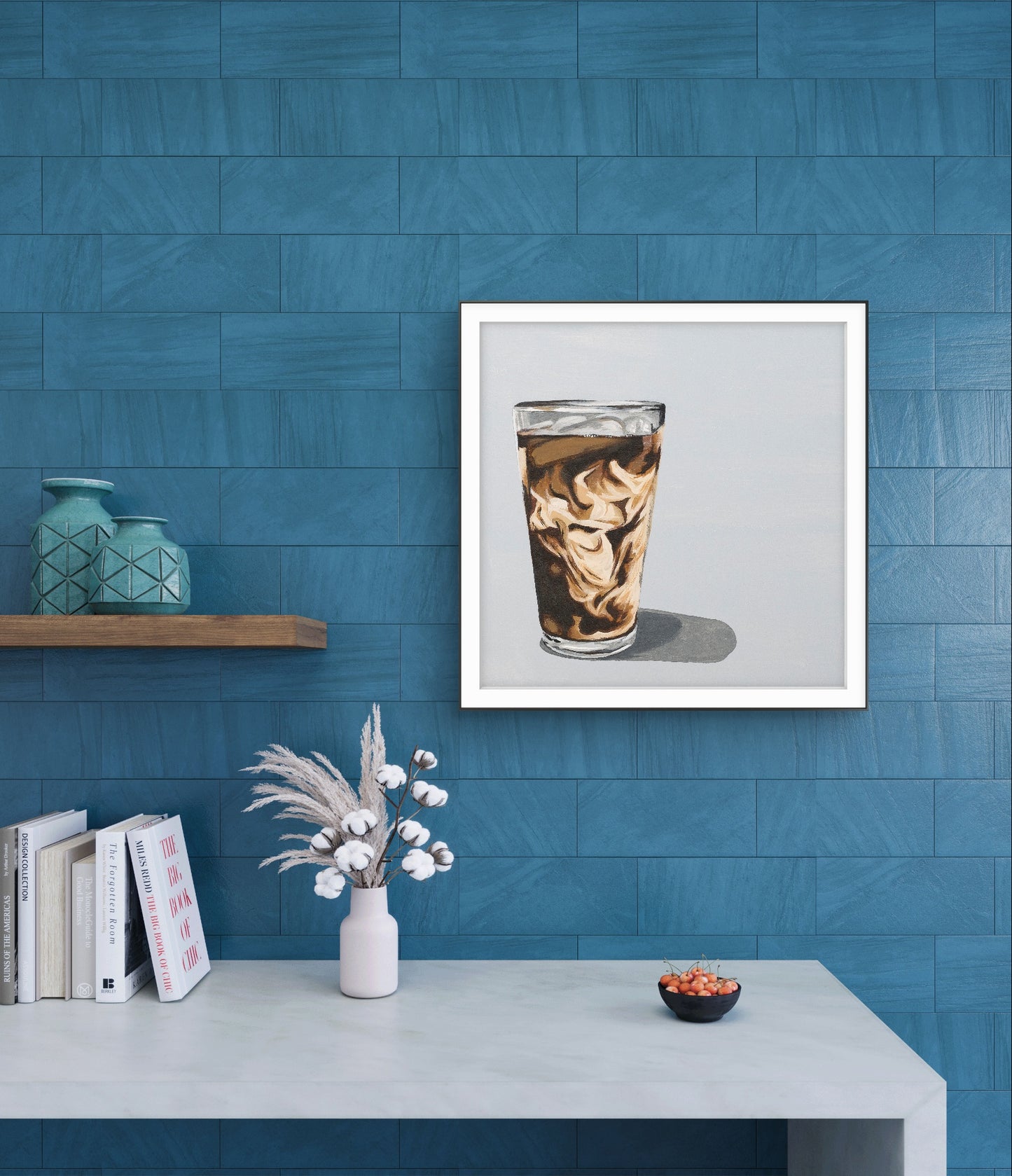 Iced Coffee - Modern Pop Art Print