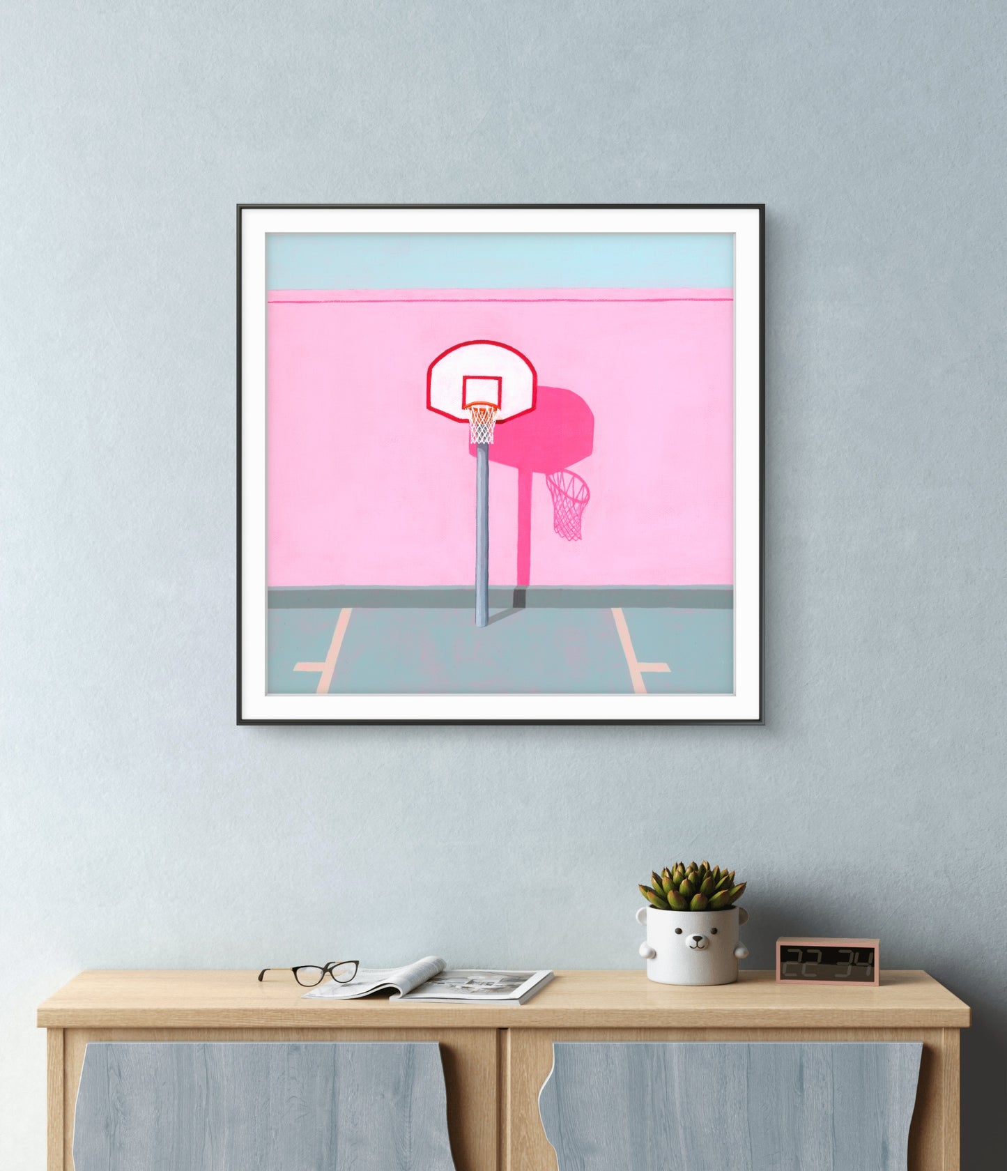 Basketball Hoop - Limited Edition Fine Art Print