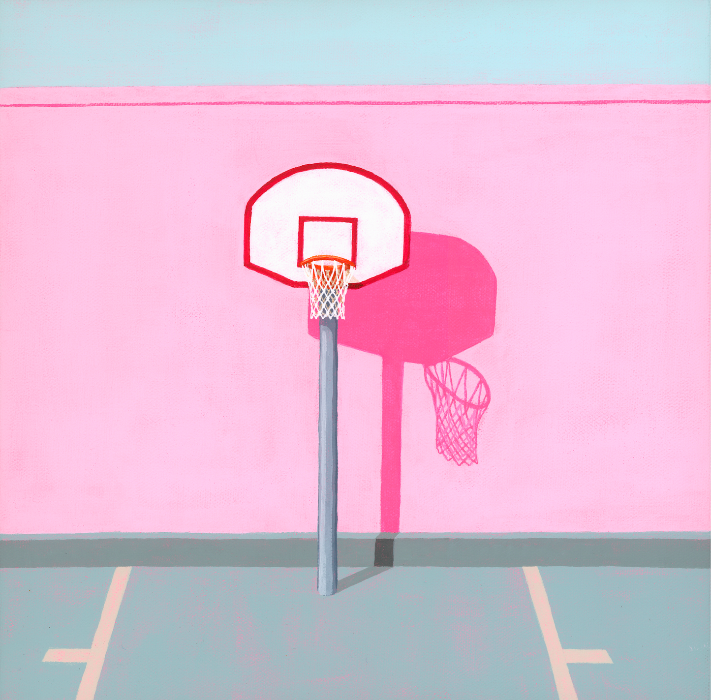 Basketball Hoop - Limited Edition Fine Art Print