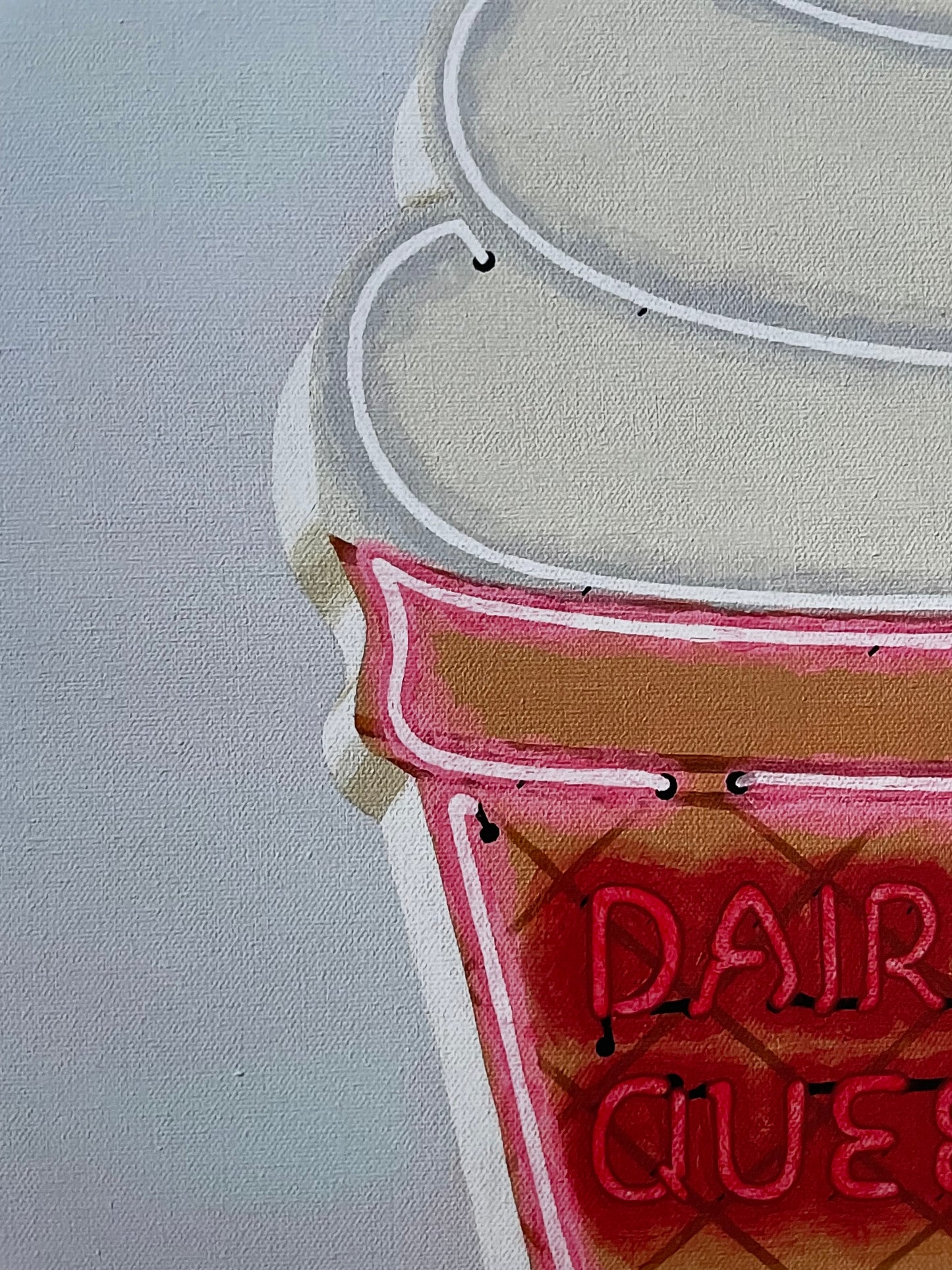 Soft Serve Neon Sign - Limited Edition Print