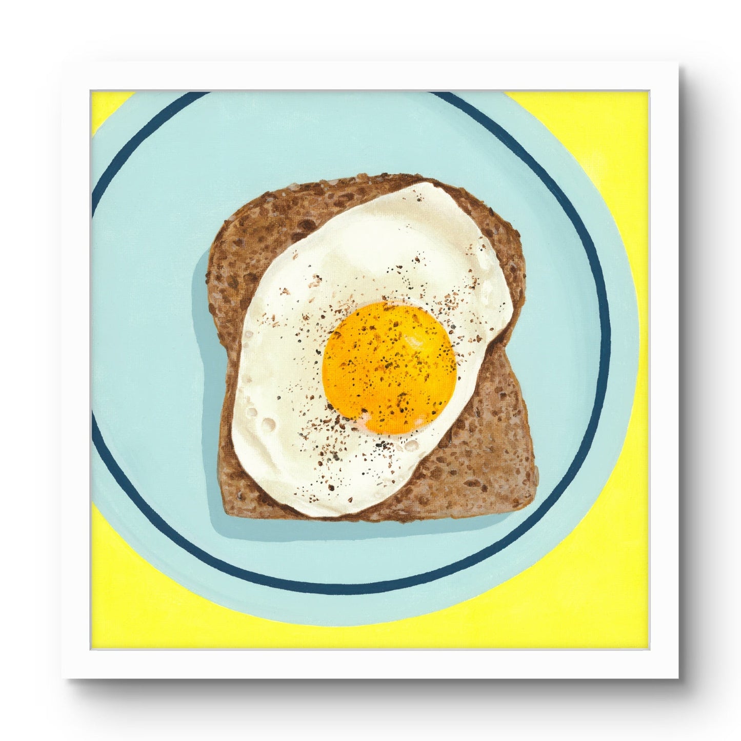Egg Toast - Modern Art Print