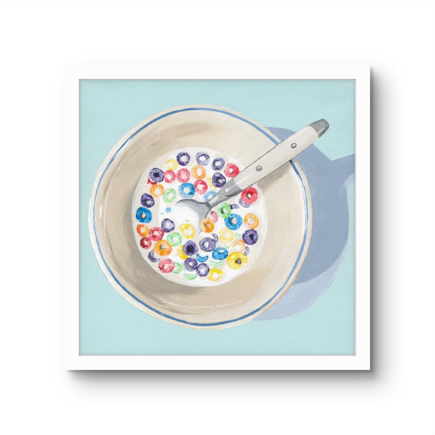 Half Eaten Loops - Modern Pop Art Print