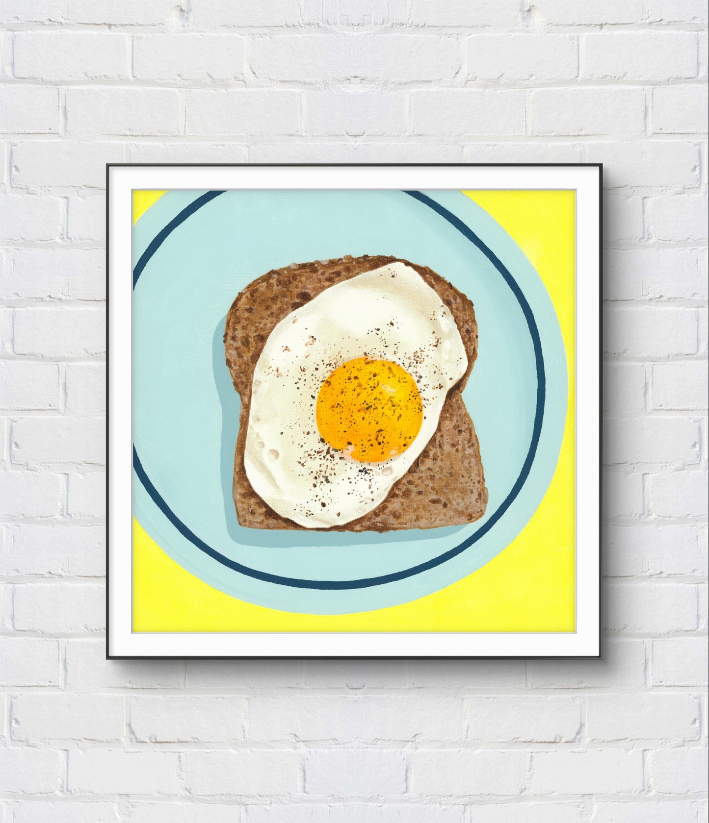 Egg Toast - Modern Art Print