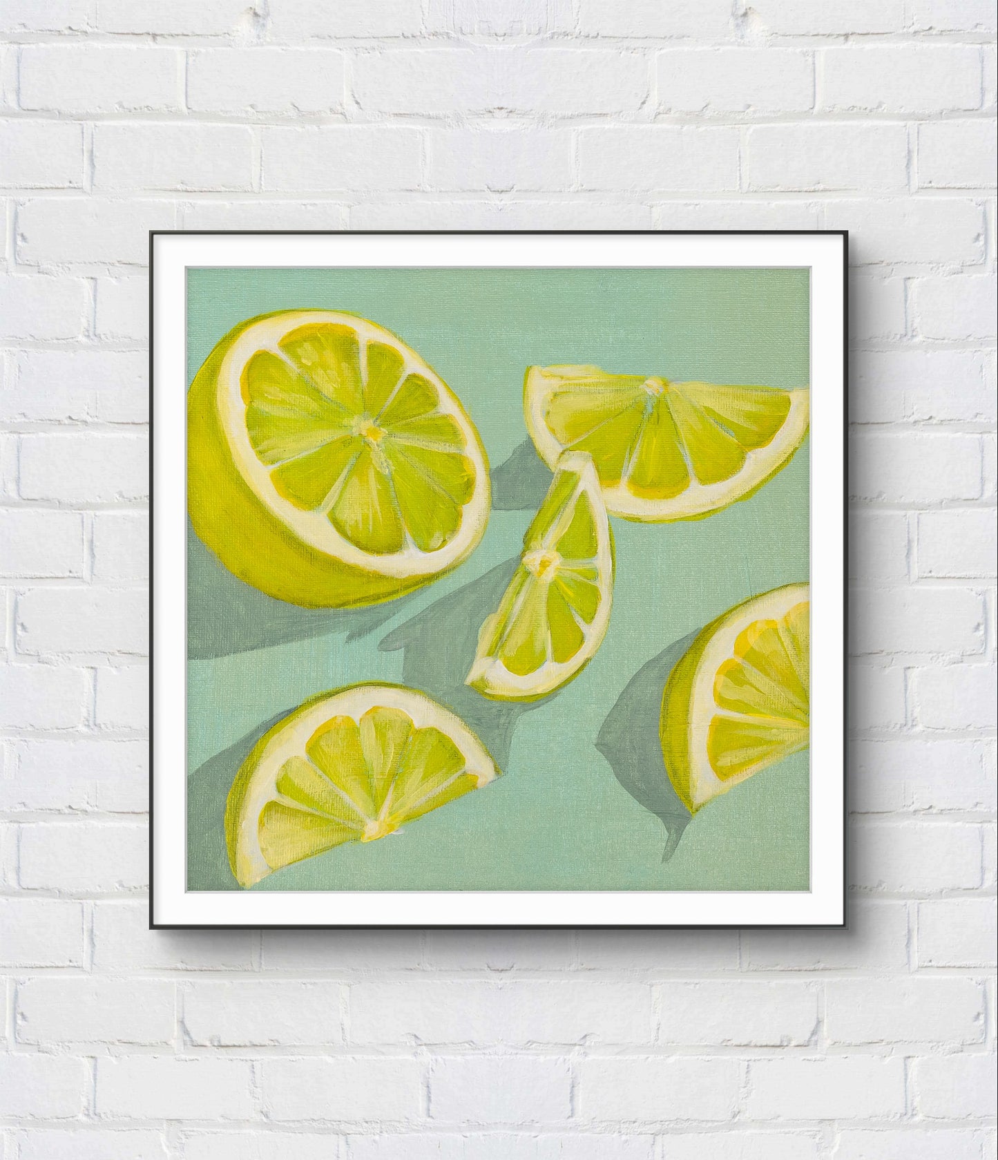 Lemon Slice - Modern Pop Art Print