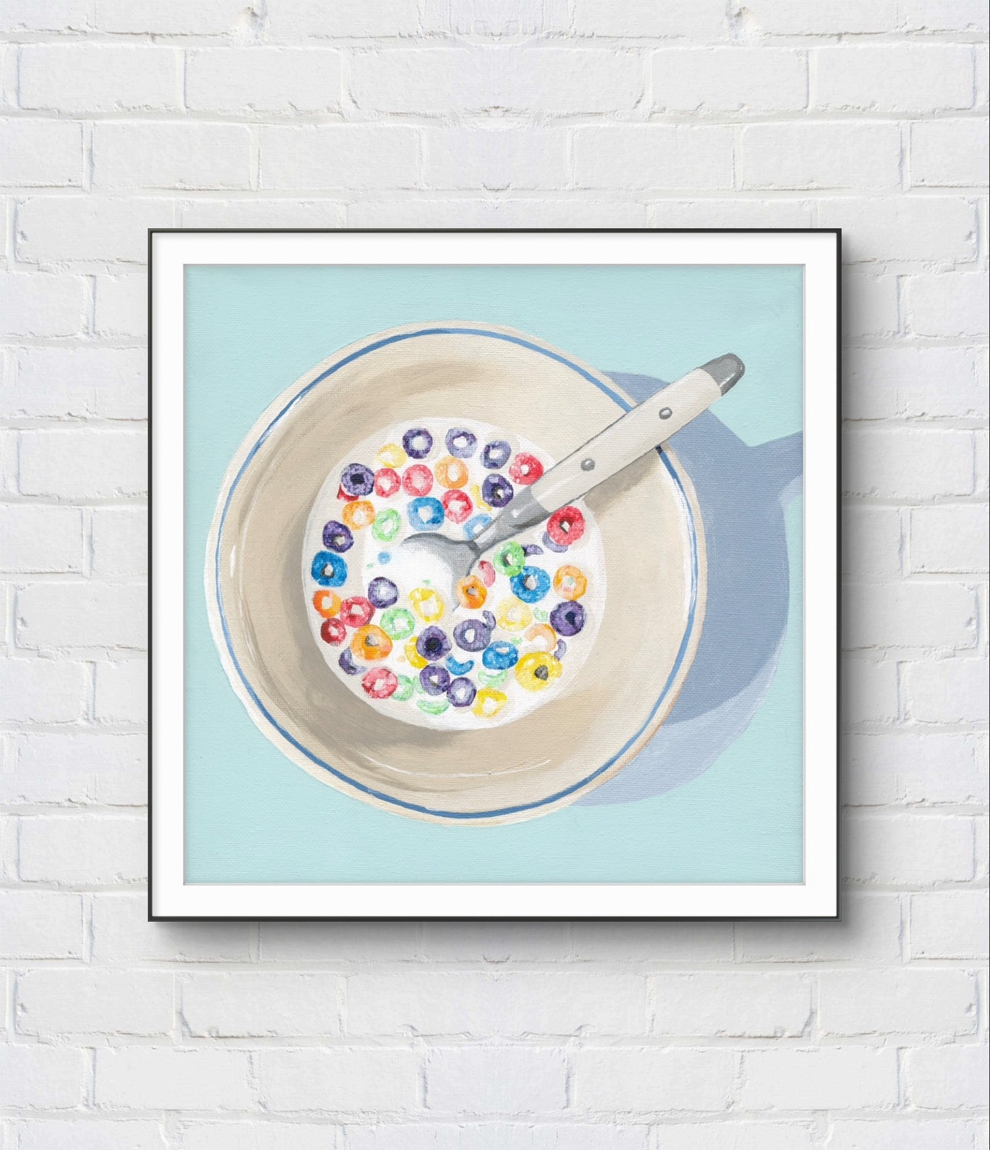 Half Eaten Loops - Modern Pop Art Print