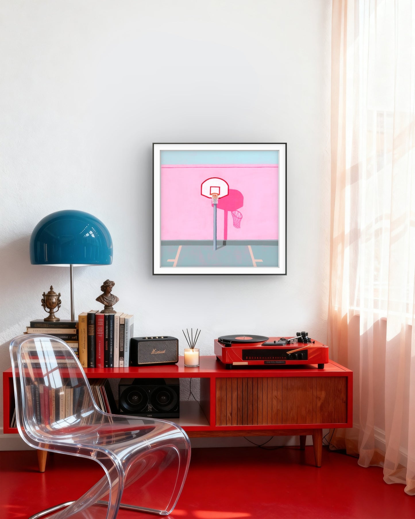 Basketball Hoop - Limited Edition Fine Art Print