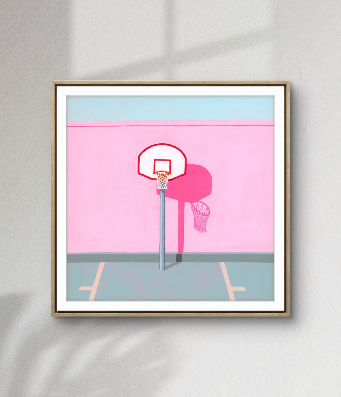 Basketball Hoop - Limited Edition Fine Art Print