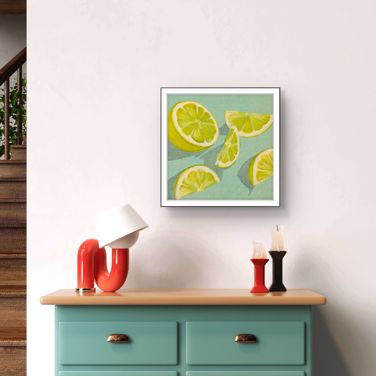 Lemon Slice - Modern Pop Art Print