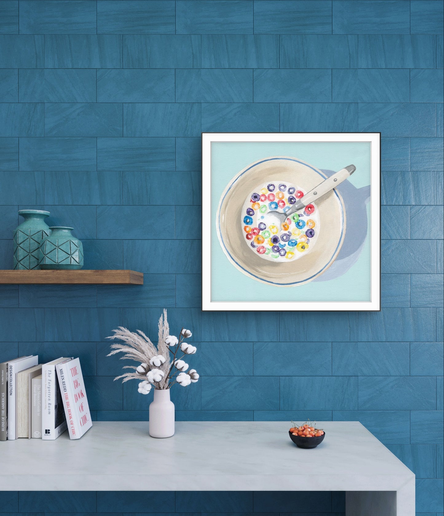 Half Eaten Loops - Modern Pop Art Print
