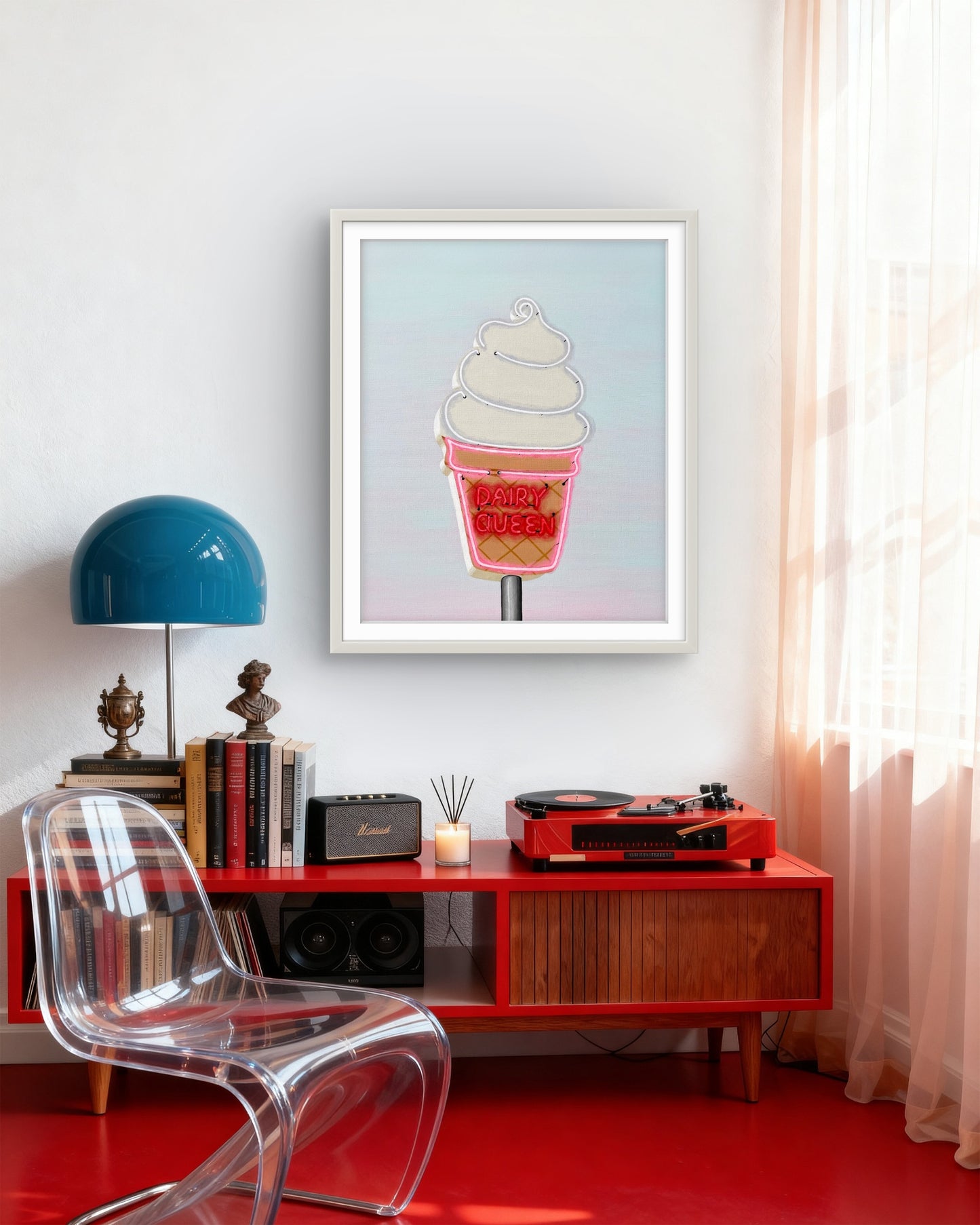 Soft Serve Neon Sign - Limited Edition Print