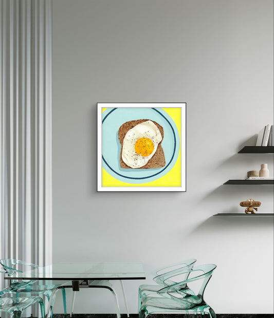 Egg Toast - Modern Art Print