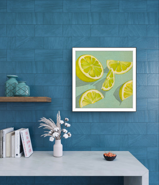 Lemon Slice - Modern Pop Art Print